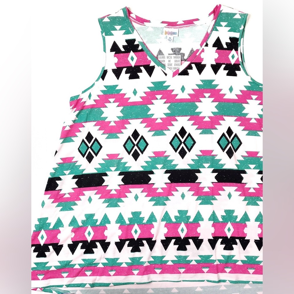 Amazing color flare tank